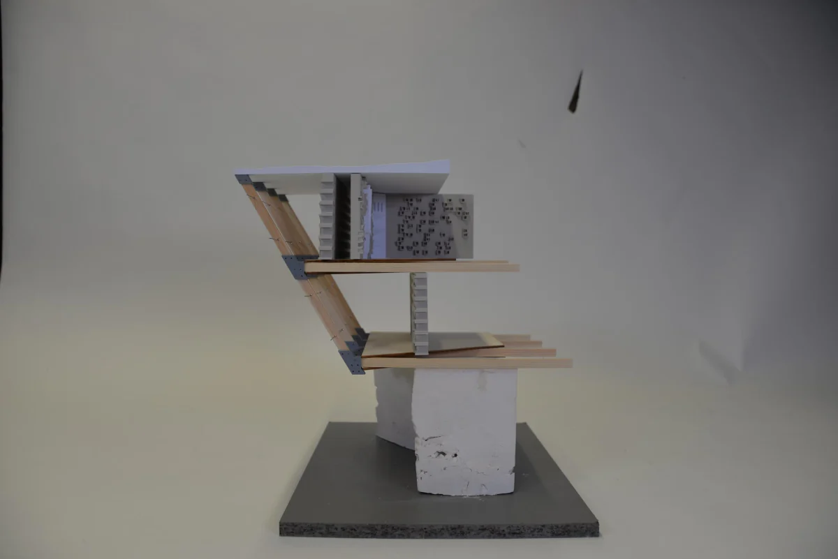 Model study, detail
