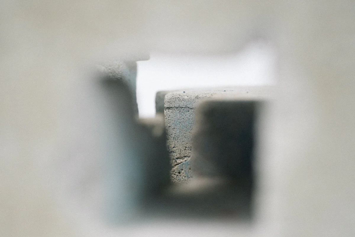 Limestone test, detail
