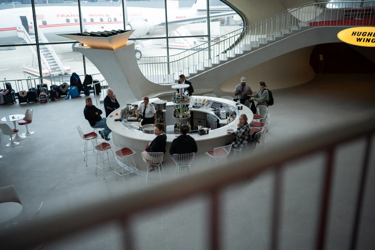 Terminal hall from above