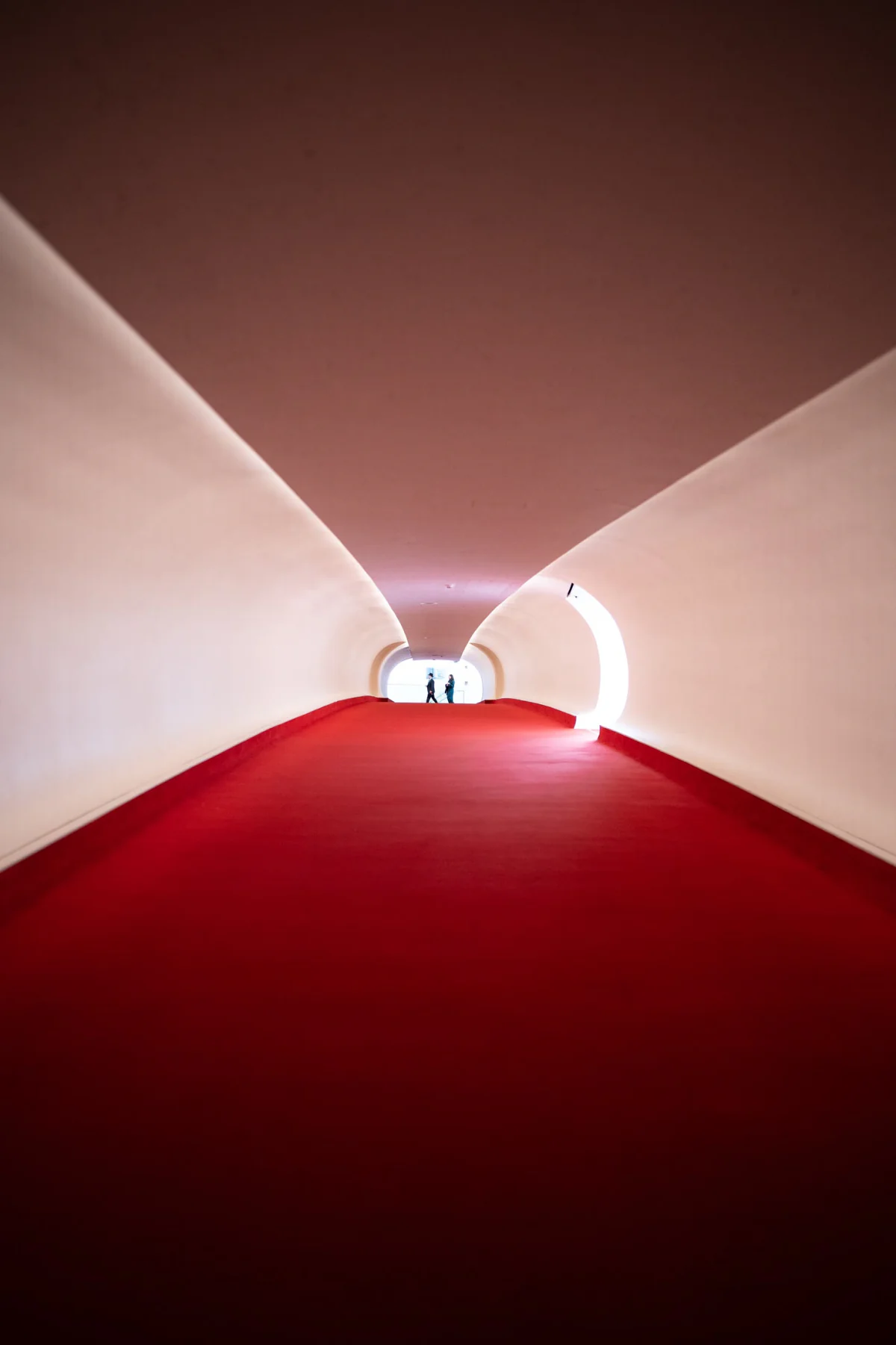 Red tunnel, TWA terminal, New York